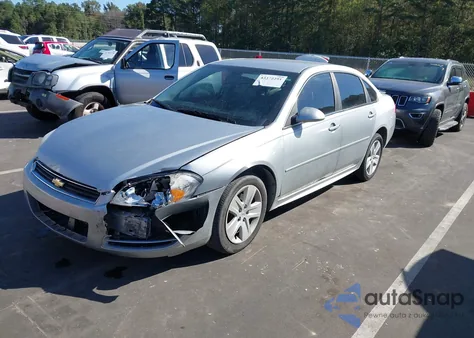 2011 Chevrolet Impala Ls z USA, uszkodzony, nr VIN 2G1WF5EK9B1156165